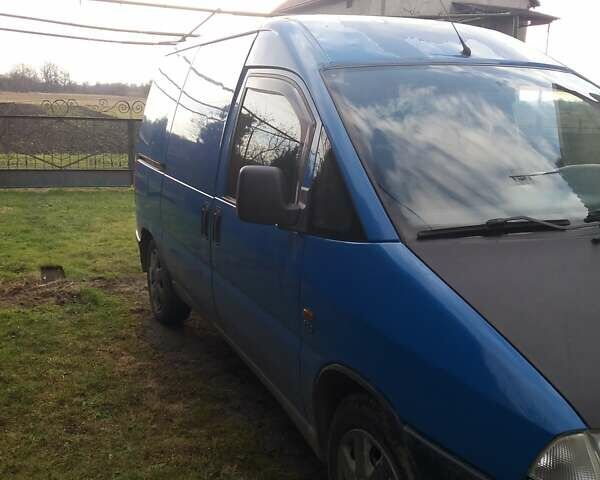 Синий Фиат Скудо, объемом двигателя 1.87 л и пробегом 349 тыс. км за 2100 $, фото 4 на Automoto.ua