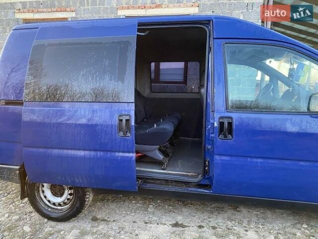 Синий Фиат Скудо, объемом двигателя 2 л и пробегом 412 тыс. км за 3700 $, фото 4 на Automoto.ua