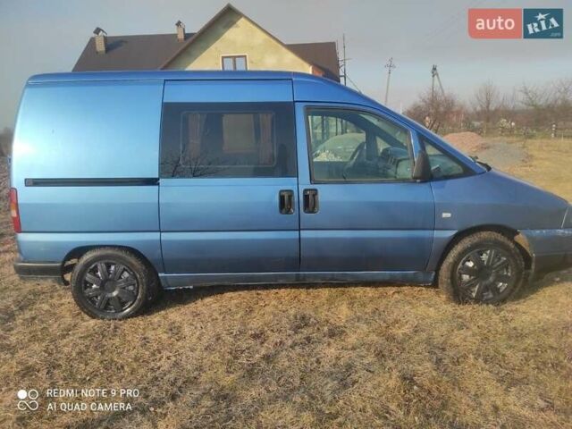 Синий Фиат Скудо, объемом двигателя 2 л и пробегом 308 тыс. км за 3200 $, фото 3 на Automoto.ua