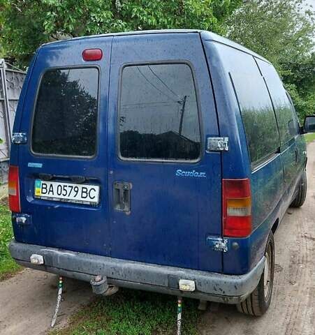 Фиат Скудо 2003 в Днепре (Днепропетровске) на Automoto.ua Синий Фиат Скудо, объемом двигателя 2 л и пробегом 669 тыс. км за 2850 $, фото 5 на Automoto.ua
