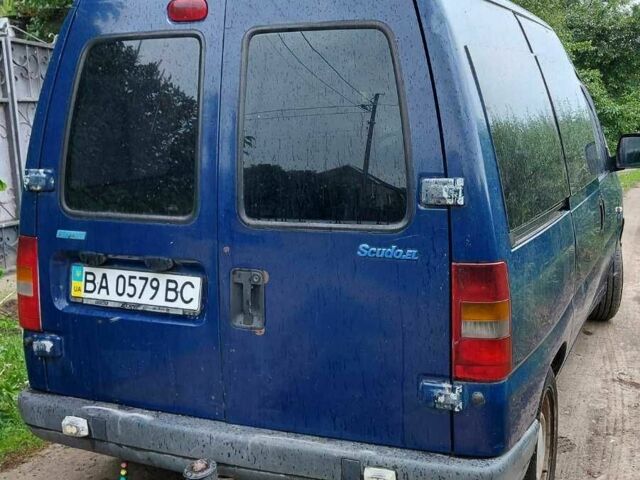 Синій Фіат Скудо, об'ємом двигуна 2 л та пробігом 668 тис. км за 3600 $, фото 5 на Automoto.ua
