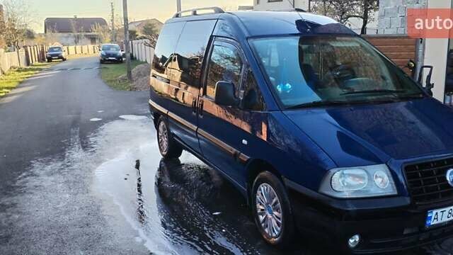 Синий Фиат Скудо, объемом двигателя 2 л и пробегом 520 тыс. км за 4300 $, фото 5 на Automoto.ua