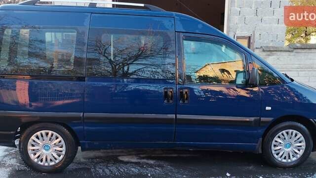 Синий Фиат Скудо, объемом двигателя 2 л и пробегом 520 тыс. км за 4300 $, фото 2 на Automoto.ua