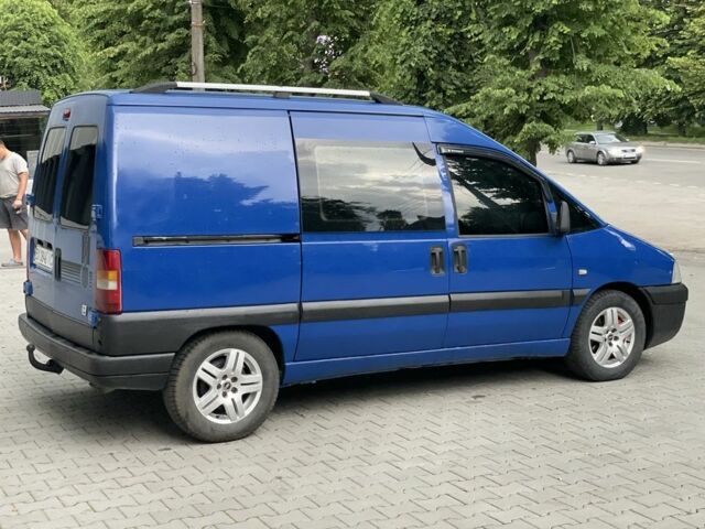 Синій Фіат Скудо, об'ємом двигуна 2 л та пробігом 298 тис. км за 4450 $, фото 4 на Automoto.ua