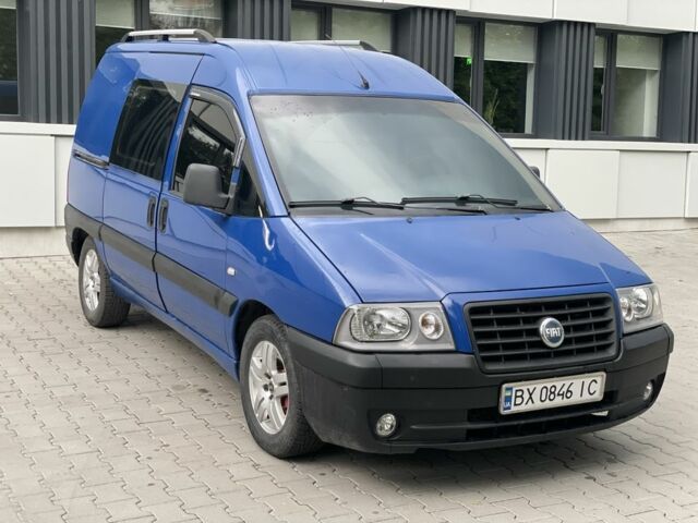 Синій Фіат Скудо, об'ємом двигуна 2 л та пробігом 298 тис. км за 4450 $, фото 1 на Automoto.ua