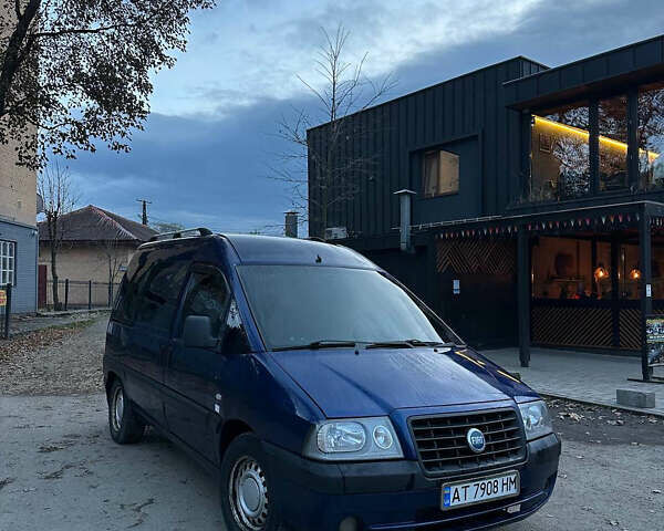 Синій Фіат Скудо, об'ємом двигуна 2 л та пробігом 230 тис. км за 4500 $, фото 1 на Automoto.ua