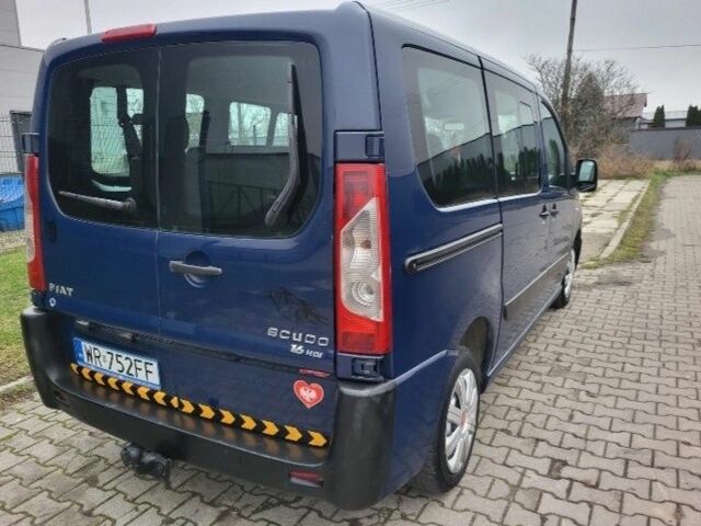 Синий Фиат Скудо, объемом двигателя 1.6 л и пробегом 285 тыс. км за 6300 $, фото 14 на Automoto.ua