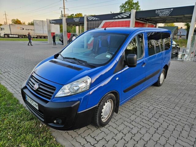 Синий Фиат Скудо, объемом двигателя 1.6 л и пробегом 317 тыс. км за 6500 $, фото 2 на Automoto.ua