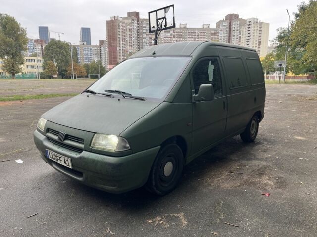 Фиат Скудо 1997 в Киеве на Automoto.ua Зеленый Фиат Скудо, объемом двигателя 1.9 л и пробегом 265 тыс. км за 2500 $, фото 1 на Automoto.ua