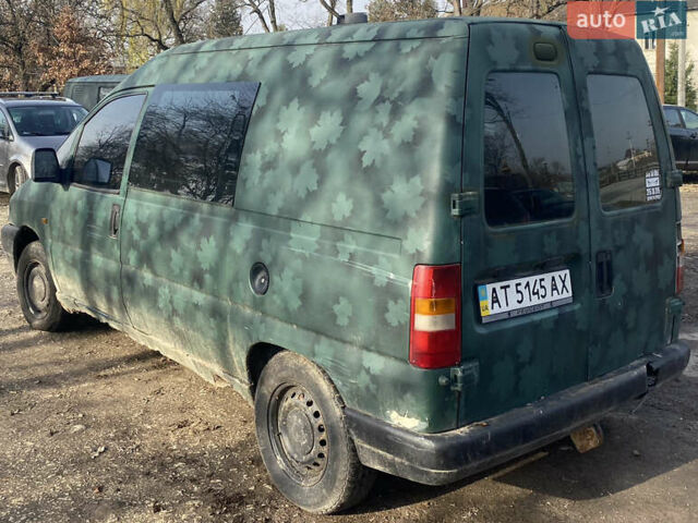 Зеленый Фиат Скудо, объемом двигателя 1.9 л и пробегом 400 тыс. км за 800 $, фото 5 на Automoto.ua