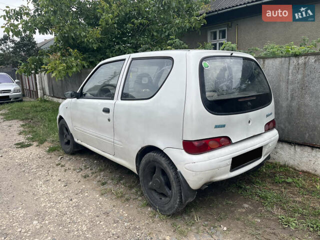 Белый Фиат Сейченто, объемом двигателя 1.1 л и пробегом 222 тыс. км за 1500 $, фото 6 на Automoto.ua