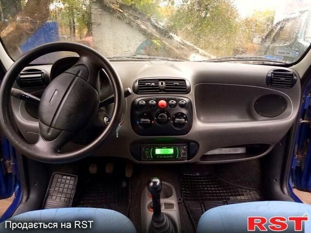 Синий Фиат Сейченто, объемом двигателя 0.9 л и пробегом 134 тыс. км за 1500 $, фото 9 на Automoto.ua
