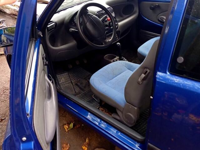 Синий Фиат Сейченто, объемом двигателя 0.9 л и пробегом 134 тыс. км за 1500 $, фото 7 на Automoto.ua