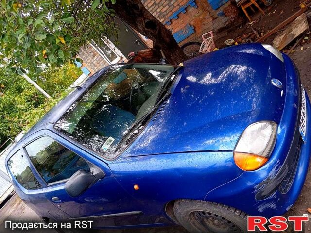 Синий Фиат Сейченто, объемом двигателя 0.9 л и пробегом 134 тыс. км за 1500 $, фото 2 на Automoto.ua