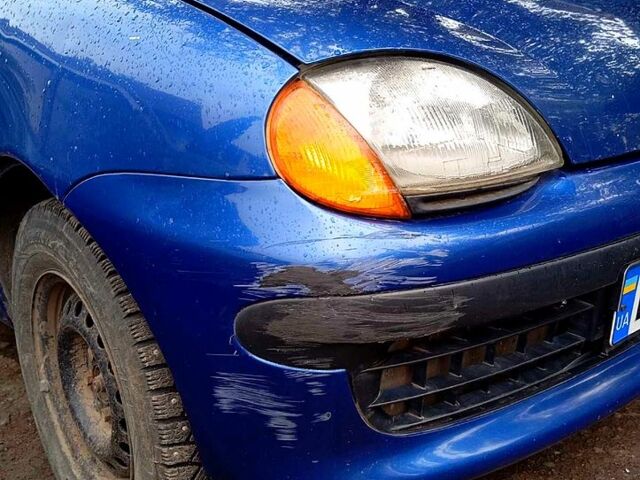 Синий Фиат Сейченто, объемом двигателя 0.9 л и пробегом 134 тыс. км за 1500 $, фото 3 на Automoto.ua