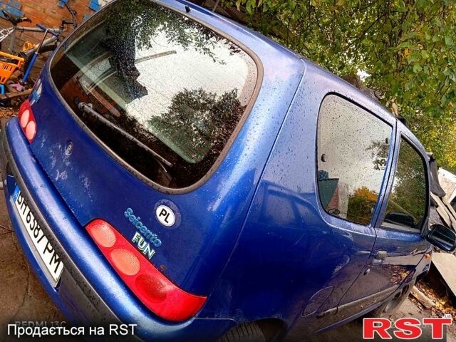 Синий Фиат Сейченто, объемом двигателя 0.9 л и пробегом 134 тыс. км за 1500 $, фото 4 на Automoto.ua