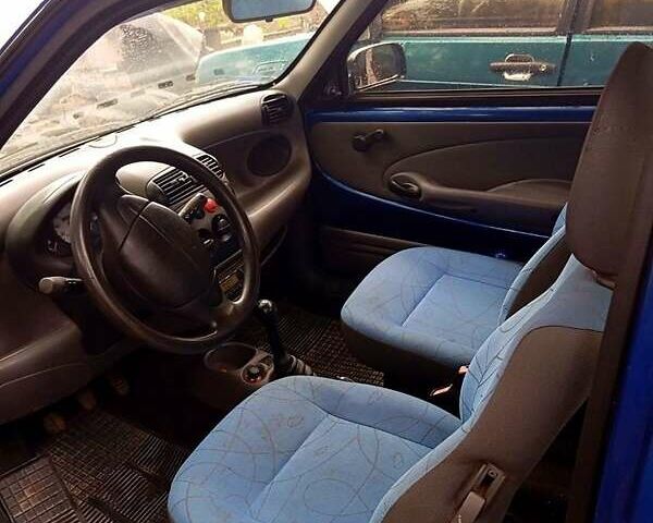 Синий Фиат Сейченто, объемом двигателя 0.9 л и пробегом 134 тыс. км за 1500 $, фото 7 на Automoto.ua