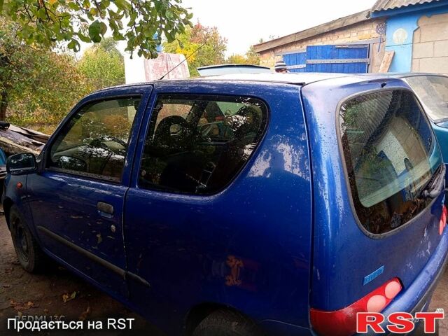 Синий Фиат Сейченто, объемом двигателя 0.9 л и пробегом 134 тыс. км за 1500 $, фото 5 на Automoto.ua