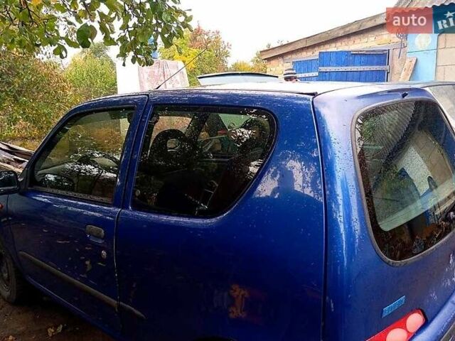 Синий Фиат Сейченто, объемом двигателя 0.9 л и пробегом 134 тыс. км за 1500 $, фото 4 на Automoto.ua