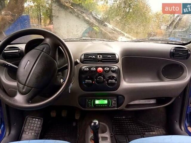 Синий Фиат Сейченто, объемом двигателя 0.9 л и пробегом 134 тыс. км за 1500 $, фото 8 на Automoto.ua