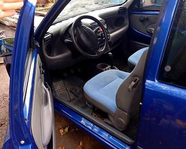 Синий Фиат Сейченто, объемом двигателя 0.9 л и пробегом 134 тыс. км за 1500 $, фото 6 на Automoto.ua