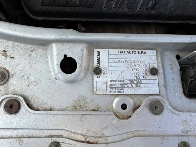 Серый Фиат Сиена, объемом двигателя 1.2 л и пробегом 190 тыс. км за 2450 $, фото 22 на Automoto.ua