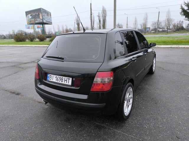 Чорний Фіат Стіло, об'ємом двигуна 1.6 л та пробігом 156 тис. км за 4500 $, фото 4 на Automoto.ua