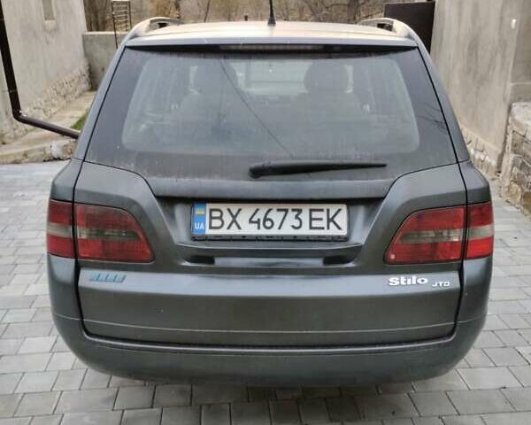 Сірий Фіат Стіло, об'ємом двигуна 1.91 л та пробігом 479 тис. км за 3000 $, фото 2 на Automoto.ua