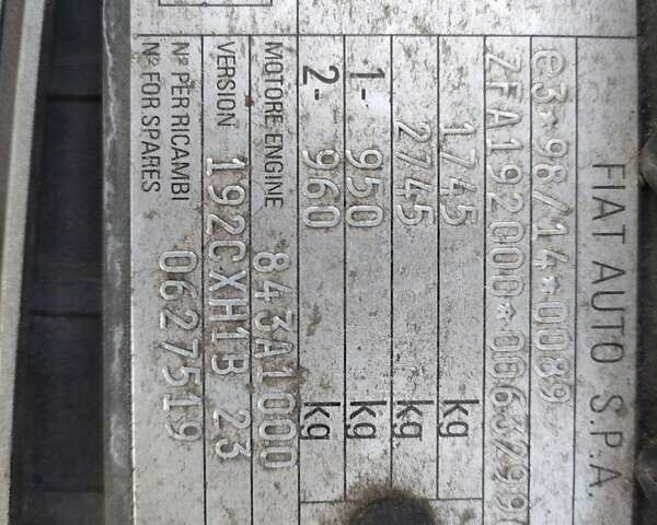 Серый Фиат Стило, объемом двигателя 1.4 л и пробегом 210 тыс. км за 3700 $, фото 6 на Automoto.ua