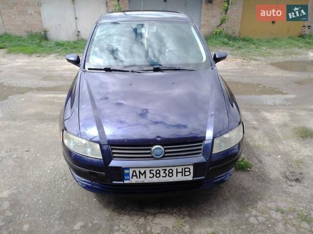 Синий Фиат Стило, объемом двигателя 1.6 л и пробегом 185 тыс. км за 3000 $, фото 2 на Automoto.ua