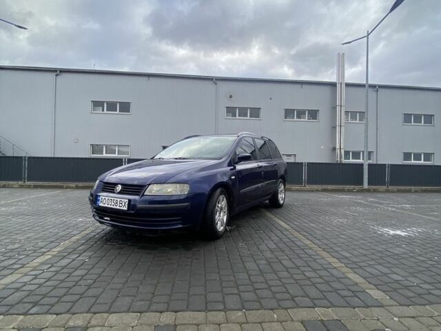 Синий Фиат Стило, объемом двигателя 1.6 л и пробегом 230 тыс. км за 3000 $, фото 5 на Automoto.ua