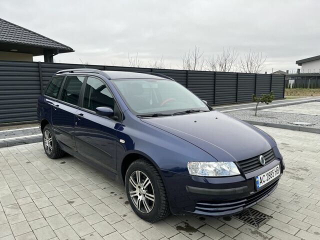 Синий Фиат Стило, объемом двигателя 1.9 л и пробегом 267 тыс. км за 3700 $, фото 4 на Automoto.ua