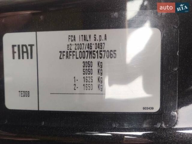 Черный Фиат Таленто, объемом двигателя 2 л и пробегом 152 тыс. км за 21900 $, фото 31 на Automoto.ua