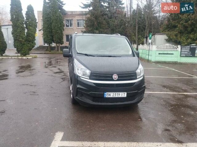 Черный Фиат Таленто, объемом двигателя 2 л и пробегом 152 тыс. км за 21900 $, фото 1 на Automoto.ua
