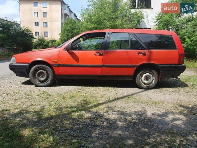 Червоний Фіат Темпра, об'ємом двигуна 1.6 л та пробігом 255 тис. км за 650 $, фото 1 на Automoto.ua