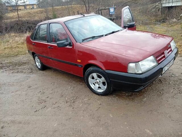 Красный Фиат Темпра, объемом двигателя 1.6 л и пробегом 280 тыс. км за 1299 $, фото 2 на Automoto.ua