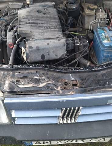 Синий Фиат Темпра, объемом двигателя 1.6 л и пробегом 200 тыс. км за 637 $, фото 2 на Automoto.ua