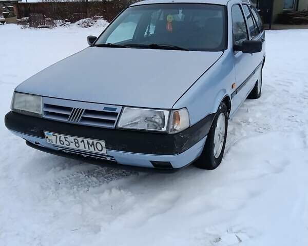 Синий Фиат Темпра, объемом двигателя 2 л и пробегом 280 тыс. км за 1350 $, фото 4 на Automoto.ua