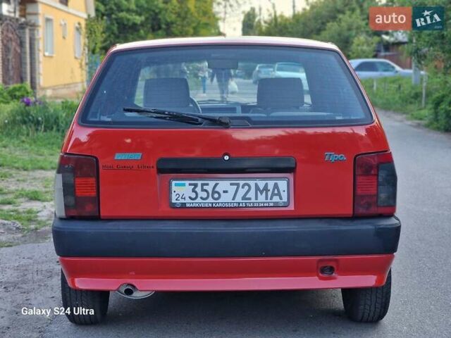 Красный Фиат Типо, объемом двигателя 1.6 л и пробегом 178 тыс. км за 1690 $, фото 7 на Automoto.ua