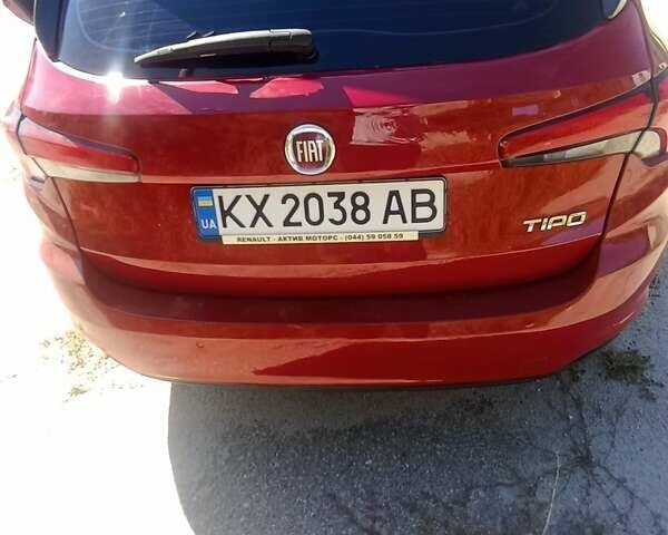 Червоний Фіат Тіпо, об'ємом двигуна 1.6 л та пробігом 192 тис. км за 12700 $, фото 17 на Automoto.ua