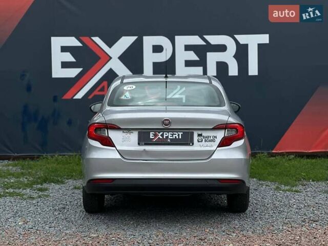 Серый Фиат Типо, объемом двигателя 1.6 л и пробегом 72 тыс. км за 9490 $, фото 5 на Automoto.ua
