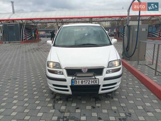 Белый Фиат Улиси, объемом двигателя 2.18 л и пробегом 305 тыс. км за 7000 $, фото 3 на Automoto.ua
