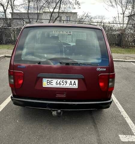 Красный Фиат Улиси, объемом двигателя 1.98 л и пробегом 183 тыс. км за 3800 $, фото 6 на Automoto.ua