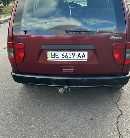 Красный Фиат Улиси, объемом двигателя 1.98 л и пробегом 183 тыс. км за 3800 $, фото 3 на Automoto.ua