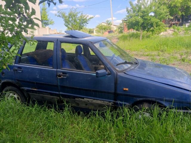 Синий Фиат Уно, объемом двигателя 1 л и пробегом 314 тыс. км за 200 $, фото 4 на Automoto.ua