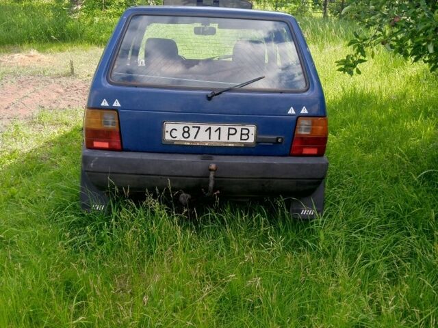 Синий Фиат Уно, объемом двигателя 1 л и пробегом 314 тыс. км за 200 $, фото 3 на Automoto.ua
