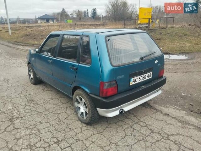 Синий Фиат Уно, объемом двигателя 1.1 л и пробегом 150 тыс. км за 550 $, фото 2 на Automoto.ua