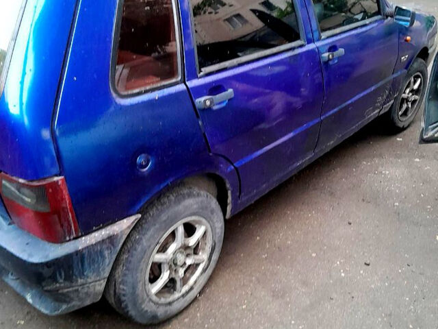 Синий Фиат Уно, объемом двигателя 1 л и пробегом 240 тыс. км за 500 $, фото 1 на Automoto.ua