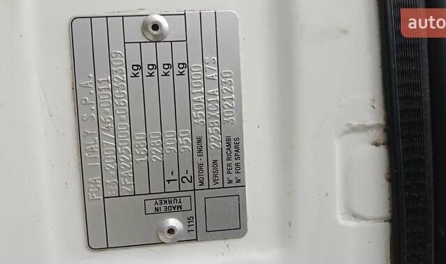 Белый Фиат Fiorino, объемом двигателя 1.37 л и пробегом 179 тыс. км за 5500 $, фото 4 на Automoto.ua