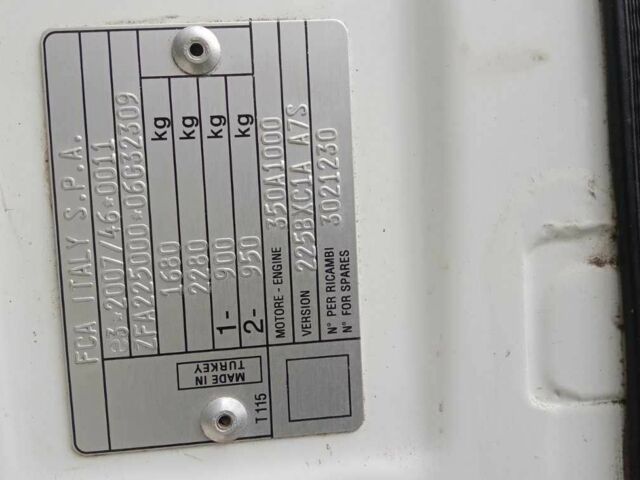 Белый Фиат Fiorino, объемом двигателя 1.4 л и пробегом 219 тыс. км за 5500 $, фото 1 на Automoto.ua